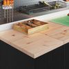 vidaXL Garagen-Aufbewahrungsschrank Schwarz Massivholz Kiefer 860554 Bild 4