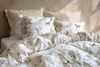 Zo! Home Flanell Bettwäsche 135x200 Hazel off-white Rehe Hirsch Enten Bäume Bild 4