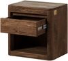 Nachttisch Sheesham 50x35x50 rot-braun gebeizt TORONTO #164 Bild 2