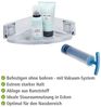 WENKO QUADRO Dusch Eckablage, Edelstahl, Befestigen ohne bohren, Vacuum-Loc® Bild 2