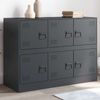 Sideboard, Kommode Anthrazit 99x39x73 cm Stahl Bild 2