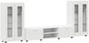 vidaXL TV-Schrankset mit Schubladen FLORIN 3 pcs Weiß Holzwerkstoff 3397934 Bild 2
