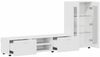 vidaXL TV-Schrankset mit Schubladen FLORIN 3 pcs Weiß Holzwerkstoff 3397934 Bild 5