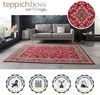 Kurzflor Orient Teppich Zabul - 180x260x0,8cm - rot Bild 2