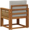 vidaXL Outdoor Mittelsofa Massivholz Akazie Natur 3438835 Bild 5