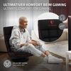 ML-DESIGN Sessel Gaming Bodenstuhl ergonomisch Gaming Sessel 360°drehbar Relaxsessel, Bodensessel Schwarz-Rot verstellbare Rückenlehne klappbar Sessel Bild 3