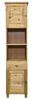 OTTO home Hochschrank Rauna aus massiver Kiefer, Breite 44 cm, Rillenoptik, made in EU Bild 4