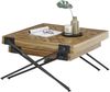 Couchtisch >Akoni< (2er Set) in Teak, recyceltes Teak - 80x43x80cm (BxHxT) Bild 2