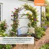 Relaxdays Rosenbogen mit Gartenbank Bild 3