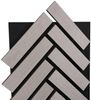 HOME DELUXE Akustikpaneel Fischgrätenoptik VEGA Grey Oak 3er Set - 80 x 40 cm Bild 3