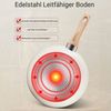 FOHERE Pfannen-Set 15-teiliges antihaftbeschichtetes Keramik-Topf- und Pfannenset, Aluminium (15-tlg), mit stapelbarem Aufbewahrungsdesign, 4 Pfannenschutze Bild 4