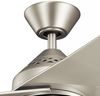 Elstead Lighting Jade Deckenventilator LED Nickel gebürstet Bild 2