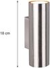 Trio Leuchten LED Wandleuchte Marley GU10 Nickel matt Metall Bild 4