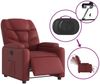 vidaXL Relaxsessel Elektrisch Weinrot Kunstleder 3204648 Bild 5