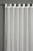 Sehlbach Gardine Schal Voile Uni (1 St), Schlaufen, blickdicht, mit Schlaufen Bild 2