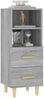 Sideboard Grau Sonoma 34,5 x 34 x 90 cm Holzwerkstoff [817415] Bild 4