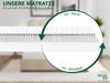 DREAMSTAR Easy Flex 7-Zonen Matratze 90x200 cm | H2&H3 | Ergonomische Kaltschaummatratze | Hypoallergen & Antibakteriell | Bezug abnehmbar & waschbar | Oeko-TEX® | (21cm, 90x200 cm) Bild 3