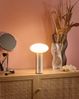 Kabellose LED Tischlampe BUAYAN mit Dimmer Metall Gold Bild 3