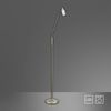JUST LIGHT 11938-55 LED Stehleuchte 1-flammig 3000K GU10 Stahl Bild 2