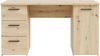 FORTE Schreibtisch Neuss, mit 3 Schubladen & 1 Tür, funktional, Breite 138 cm Bild 4