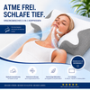 YaLiva_Decor® Kopfkissen ergonomisch, orthopädisch gegen Nackenschmerzen & mit Memory Foam, Grau, 62 x 34 x 12 cm Bild 5