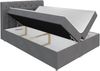 Boxspringbett Gomez, Grau, 200x200 cm Bild 3