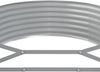 vidaXL Hochbeet Verzinkter Stahl 322x100x36 cm Silbern 319002 Bild 5