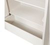 Schrank Basu aus Kiefernholz, modern, hellgrau lackiert, mit 2 Türen und Schublade Bild 5