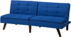 Schlafsofa 3-Sitzer Polsterbezug kobaltblau RONNE Bild 4