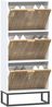 vidaXL Schuhschrank Weiß 52x25x120 cm Holzwerkstoff 352127 Bild 3