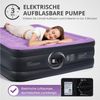 LALAHO Luftmatratze mit eingebauter Pump,Isomatte Camping Outdoor,203 x 153 x 45 cm, Aufblasbare Matratze 2 Personen, mit Pumpe, Tasche, für Camping,Gäste Bild 4