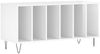 vidaXL Plattenschrank Hochglanz-Weiß 100x38x48 cm Holzwerkstoff 831750 Bild 2