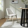 Esszimmerstuhl Karijoki 6er Set Webstoff Beige [en. casa] Bild 3