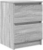 vidaXL TV-Schrank Grau Sonoma 40x35x54 cm Holzwerkstoff 861774 Bild 2