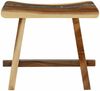 vidaXL Duschhocker Natur 50 x 30 x 44 cm Massives Suarholz 42015924 Bild 5