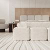 FDM Polsterbett CLOUDY Bettgestell Bett 140x200, 160x200, 180x200 cm Bestseller (verfügbar 140x200 160x200 180x200cm, Bettrahmen, Bett, mit großen gepolsterten Kopfteil, mit Bettkasten zum aufklappen), Hebbarer Metallrahmen, Bettkasten, ohne Matratze Bild 2