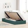 vidaXL Ottoman Bettgestell mit Speicher Dunkelgrün 90 x 200 cm Samt 3442859 Bild 4