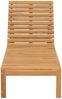 vidaXL Sonnenliege Massivholz Teak 316171 Bild 2