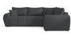 AX LIVING Malatya L Ecksofa mit Schlaffunktion Sofa Dunkelgrau 235cm R Bild 3
