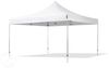 4x4 m Faltpavillon PROFESSIONAL Alu 40mm, Seitenteile mit Panoramafenstern, weiß Bild 2