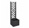 SPALIER Rattan (schmale Version) Farbe: Anthrazit Bild 5