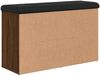 vidaXL Schuhbank Braun Eichen-Optik 82x32x50 cm Holzwerkstoff 835109 Bild 5