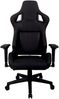 Venda 'DANJO' Gamer Stuhl, Mikrofaser schwarz, 73 x 130 x 60 cm, höhenverstellbar mit Tilt-Funktion Bild 3