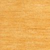 Gabbeh Teppich - Softy - Uni 230 x 150 cm - gold - oval Bild 4