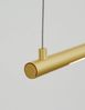 Nova Luce 9088102 ELETTRA LED Pendelleuchte 3000K Messing Gold 120cm Bild 3