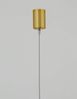 Nova Luce 9088102 ELETTRA LED Pendelleuchte 3000K Messing Gold 120cm Bild 5