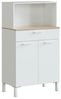 habeig Küchenbuffet Küchenschrank, Singleküche, Mehrzweckschrank, weiß, gross Tiefe ca. 40 cm Bild 4