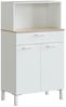 habeig Küchenbuffet Küchenschrank, Singleküche, Mehrzweckschrank, weiß, gross Tiefe ca. 40 cm Bild 5