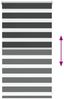 vidaXL Doppelrollo Schwarz 85x100 cm Stoffbreite 80,9 cm Polyester 4014206 Bild 5