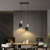ZMH Pendelleuchte Esstisch E27 Hängelampe Vintage - Küchenlampe Hängend 2 Flammig Esszimmerlampe Schwarz Gold Hängeleuchte Kücheninsel Höhenverstellbar Industrielampe Ohne Leuchtmittel Bild 2